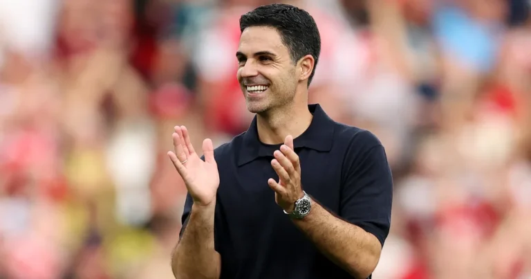 Arteta ranks as Arsenal's most successful manager by win rat