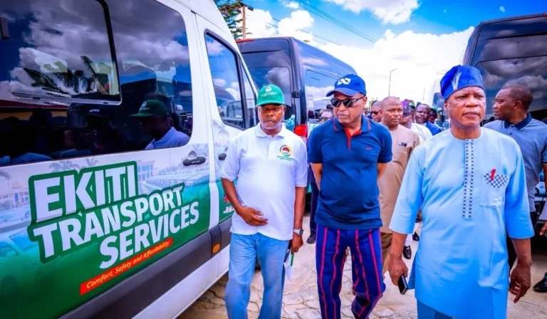 Ekiti deploys CNG buses to cut transport fares by 50%