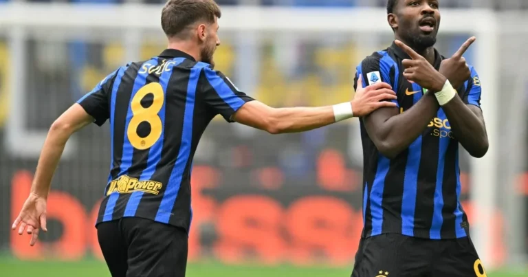 Inter rally late to beat Fiorentina 2-1 in Serie A