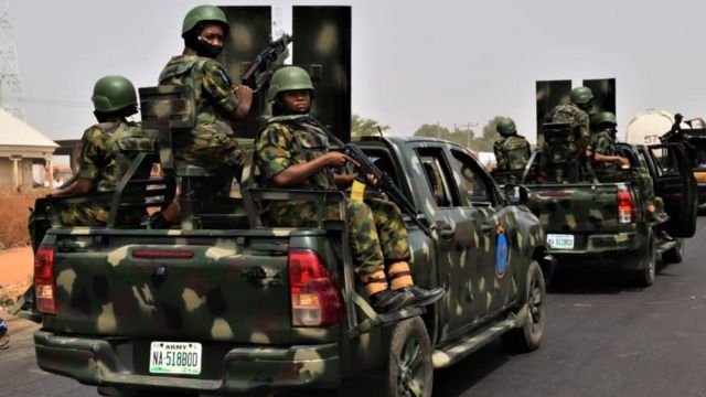 Military operations alone can’t end banditry — Ribadu Nigeria Military troops