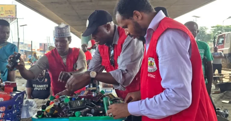 NAFDAC raids five shops, seizes fake brand packaging worth ₦200m in Aba NAFDAC raids five shops, seizes fake brand packaging worth ₦200m in Aba
