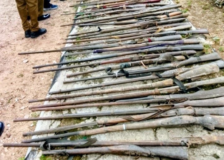 NDLEA recovers 10 tonnes of drugs, 40 firearms in Kogi crackdown