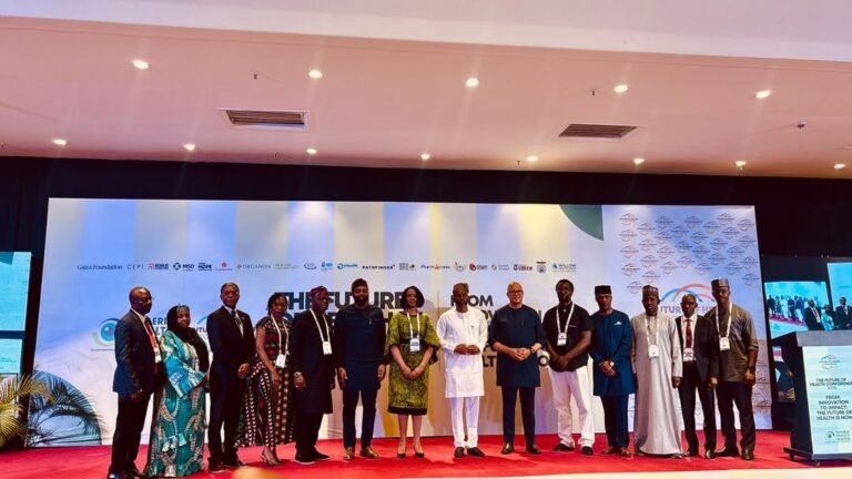 The Director-General of the NHIA, Dr Kelechi Ohiri and others