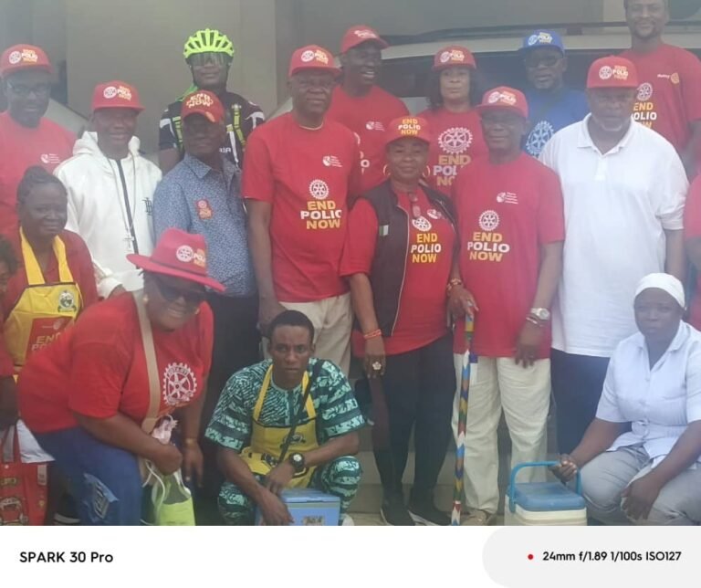 Ogun monarch leads campaign against polio Ogun monarch on polio
