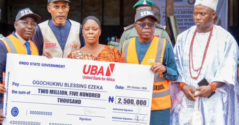 Ondo begins distribution of relief materials to 7,000 victim