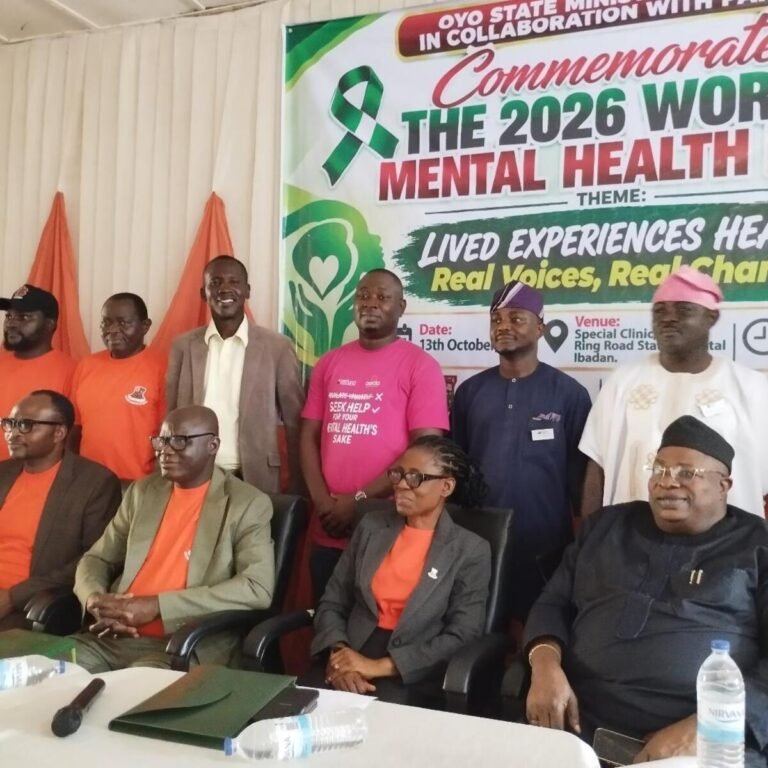 The Oyo State Government plans to assess mental health services